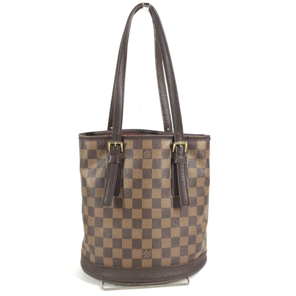 LOUIS VUITTON Authentic Brown Damier Canvas Shoulder Bag